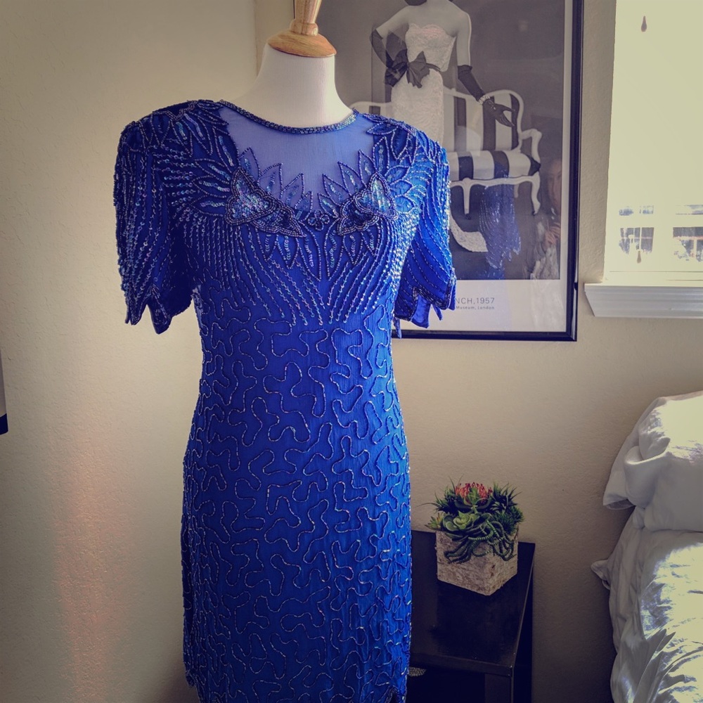 Vintage beaded dress